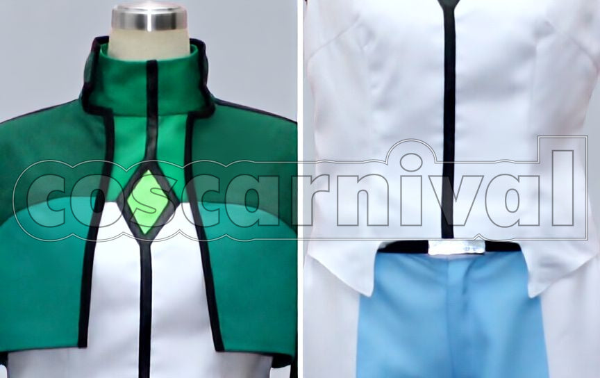 Gundam 00 Lockon Stratos Military Uniform Cosplay cosplay costume from Mobile Suit, lockon stratos military uniform 14663 detail view 2