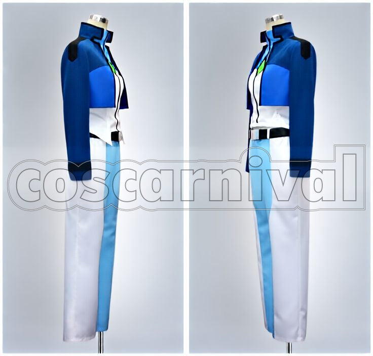 Gundam 00 Setsuna F. Seiei Military Uniform Cosplay cosplay costume from Mobile Suit, setsuna f seiei military uniform 14656 side view