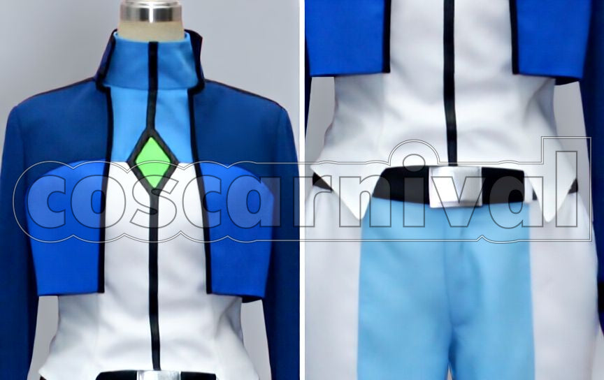 Gundam 00 Setsuna F. Seiei Military Uniform Cosplay cosplay costume from Mobile Suit, setsuna f seiei military uniform 14658 detail view 2
