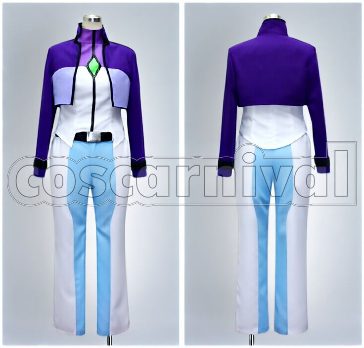 Gundam 00 Tieria Erde Military Uniform Cosplay cosplay costume from Mobile Suit, tieria erde military uniform 14665 detail view 1