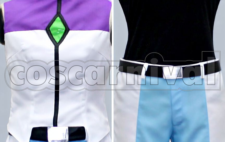 Gundam 00 Tieria Erde Military Uniform Cosplay cosplay costume from Mobile Suit, tieria erde military uniform 14668 detail view 2