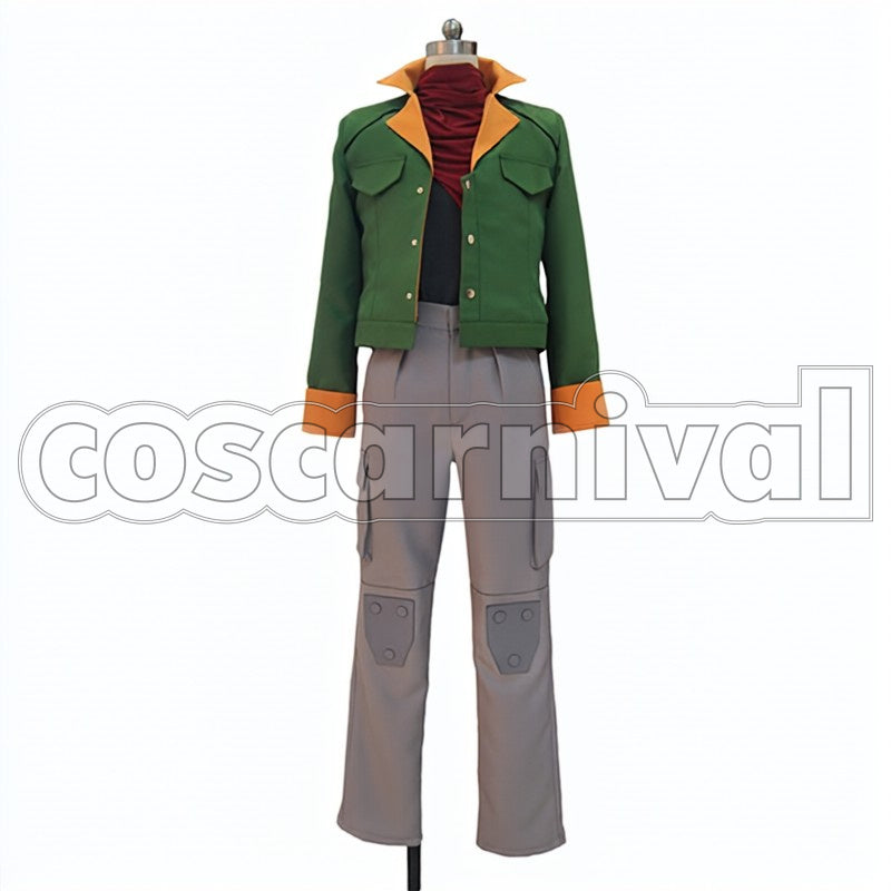 Mobile Suit Gundam cosplay costume, front view