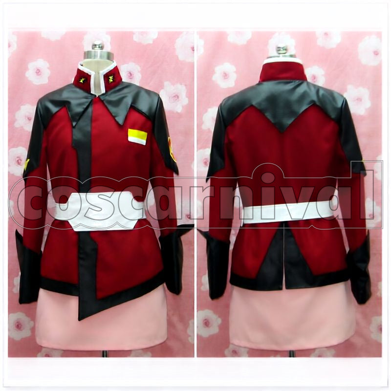 Gundam SEED DESTINY Lunamaria Hawke ZAFT Uniform Cosplay cosplay costume from Mobile Suit, detail-1