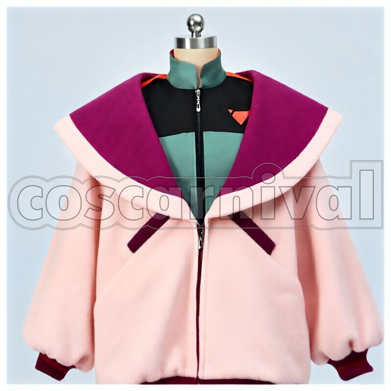Gundam: The Witch from Mercury Chuatury Panlunch Jacket Only Cosplay cosplay costume from Mobile Suit, front view 1