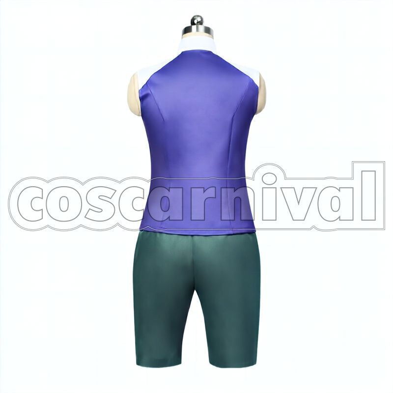 Gundam: The Witch from Mercury Guel Jeturk Cosplay cosplay costume from Mobile Suit, back view 2