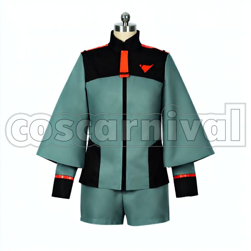 Gundam: The Witch from Mercury Miorine Rembran Cosplay cosplay costume from Mobile Suit, front view 2
