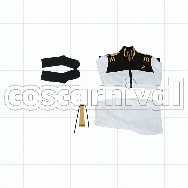 Gundam: The Witch from Mercury Suletta Mercury Cosplay cosplay costume from Mobile Suit, set view