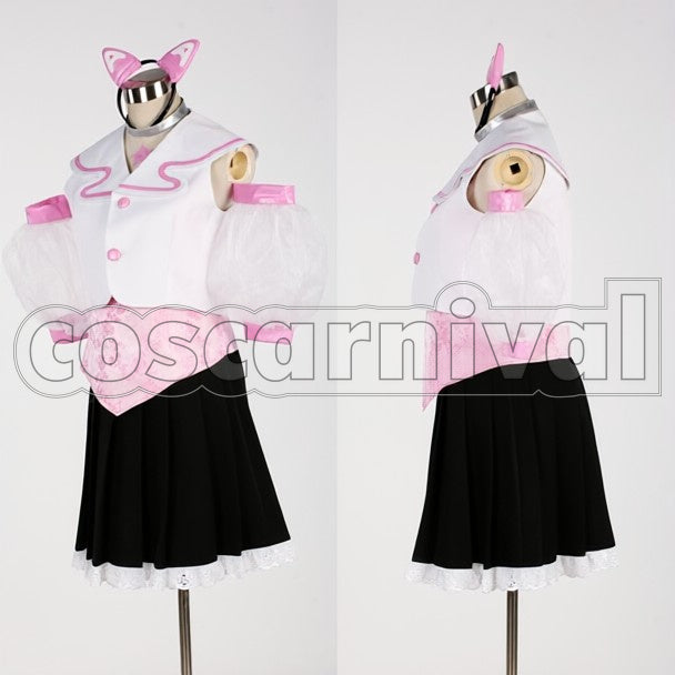 Z-Joshi Sensou Ayaka Sasaki cosplay costume from Momoiro Clover Z, front view 2