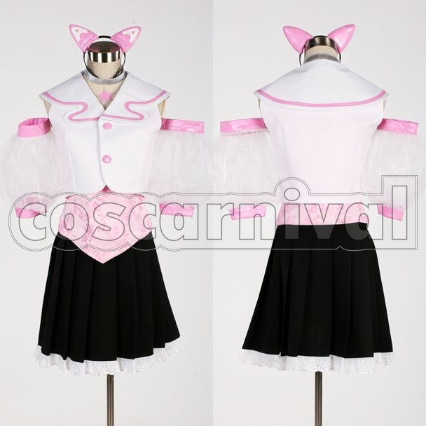 Z-Joshi Sensou Ayaka Sasaki cosplay costume from Momoiro Clover Z, front view