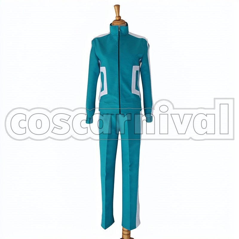 Izuku Midoriya Battle Outfit cosplay costume from My Hero Academia, front view 2