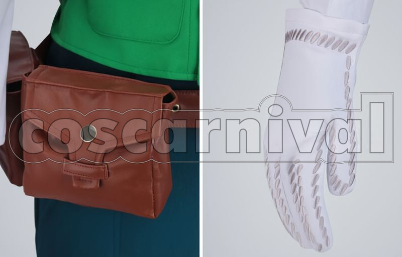 Academia Izuku Midoriya Season 2 Ending Datte Atashi no Hero Cosplay cosplay costume from My Hero, ending datte atashi no hero 37665 accessory set view