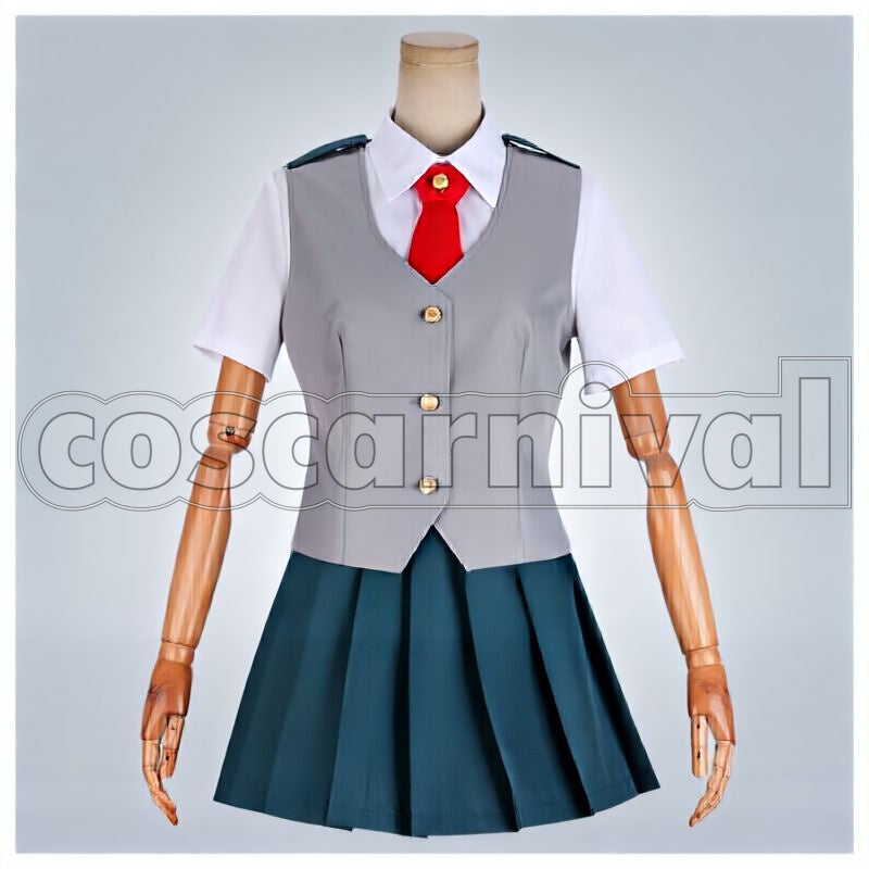 Academia Nejire Hado School Uniform Cosplay cosplay costume from My Hero, front view 6