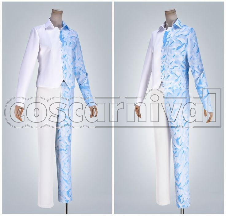 Academia Shoto Todoroki Hero Costume Cosplay cosplay costume from My Hero, front view 2