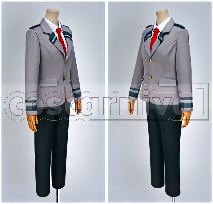 Academia Shoto Todoroki School Uniform Cosplay cosplay costume from My Hero, front view 2