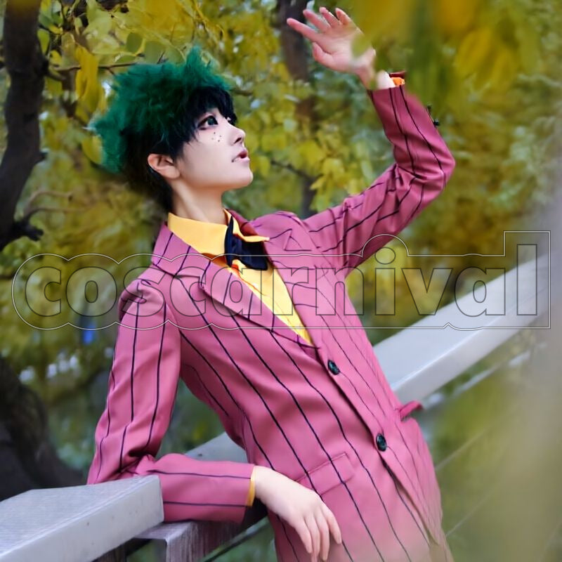 Academia: Two Heroes Izuku Midoriya Cosplay cosplay costume from My Hero, front view 1