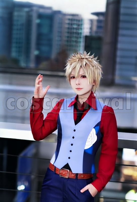 Academia: Two Heroes Katsuki Bakugo Cosplay cosplay costume from My Hero, front view 5
