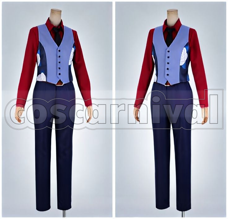 Academia: Two Heroes Katsuki Bakugo Cosplay cosplay costume from My Hero, front view 7