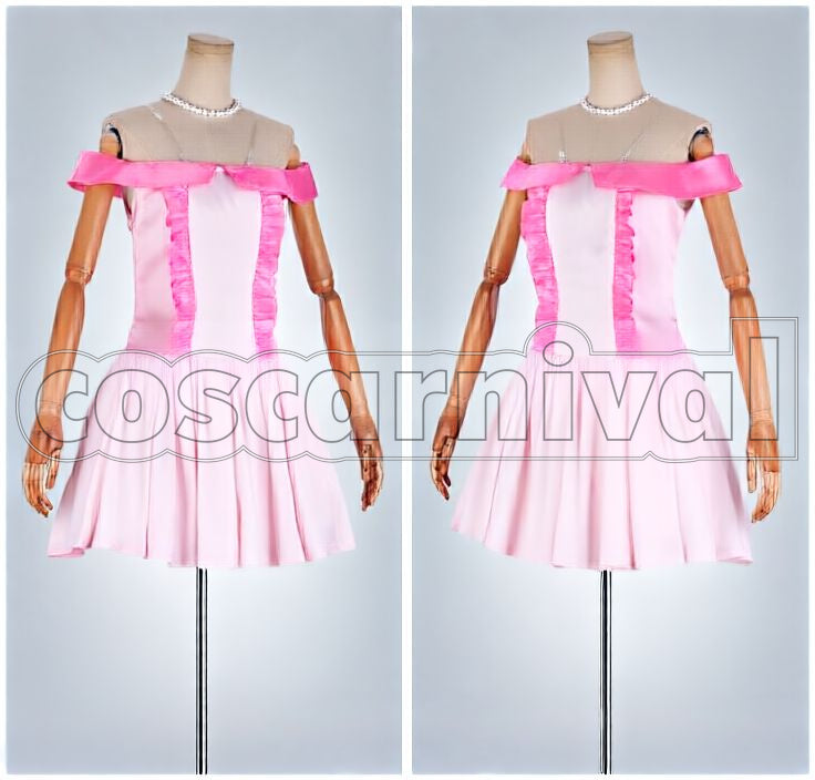 Academia: Two Heroes Ochaco Uraraka Cosplay cosplay costume from My Hero, front view 2