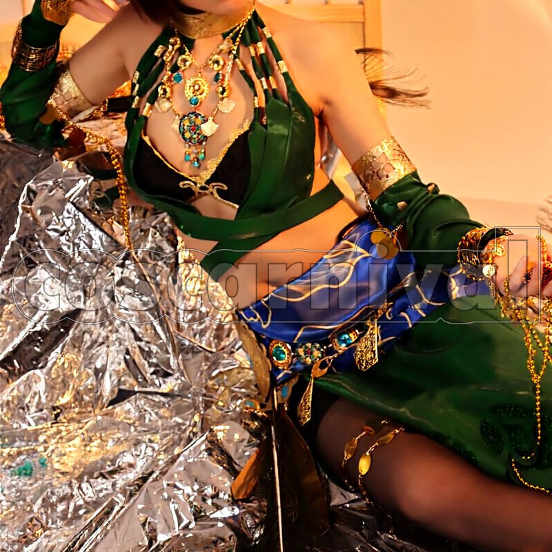 Matari Flawless Elegance Cosplay cosplay costume from NARAKA: BLADEPOINT, front view 4
