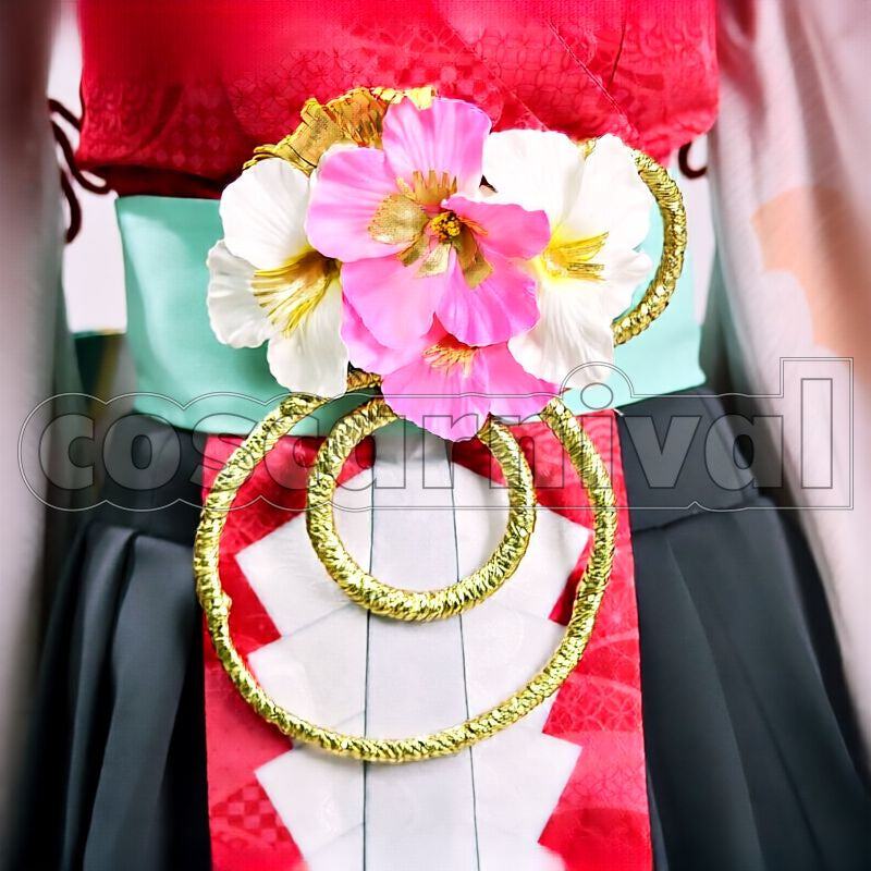 Tsuchimikado Kurumi Onmyo Princess Outfit Cosplay cosplay costume from NARAKA: BLADEPOINT, detail 2 view 1