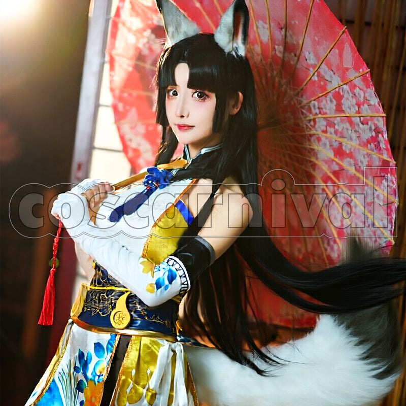 Tsuchimikado Kurumi Otaku Hanaori Outfit Cosplay cosplay costume from NARAKA: BLADEPOINT, front view 1