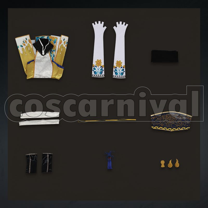 Tsuchimikado Kurumi Otaku Hanaori Outfit Cosplay cosplay costume from NARAKA: BLADEPOINT, set view