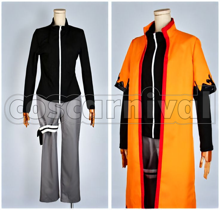 Naruto Uzumaki Sage Mode Cosplay cosplay costume from Naruto: Shippuden, set view