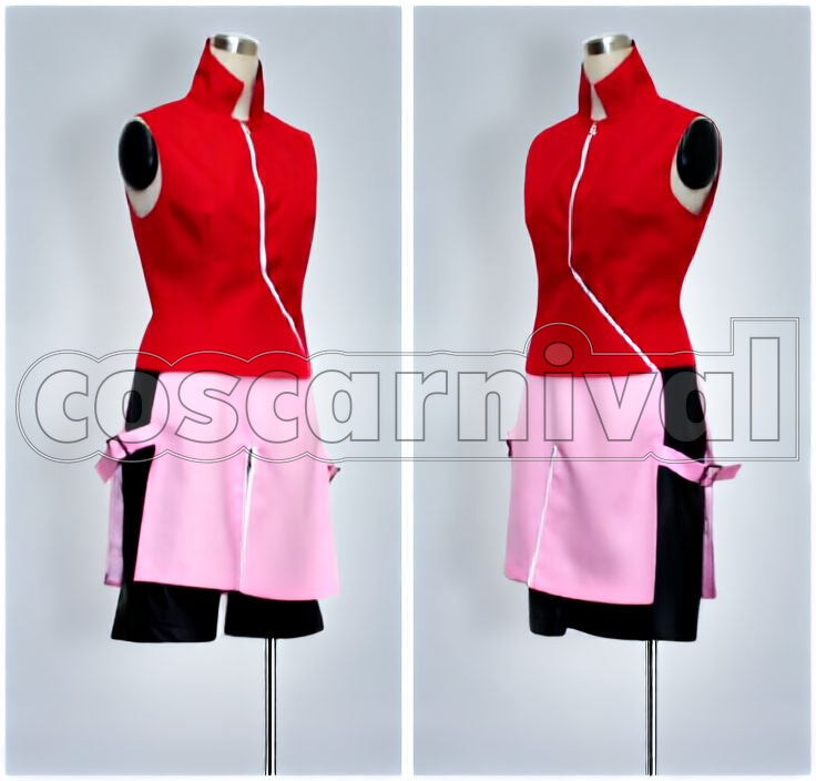 Sakura Haruno Cosplay cosplay costume from Naruto: Shippuden, detail-2
