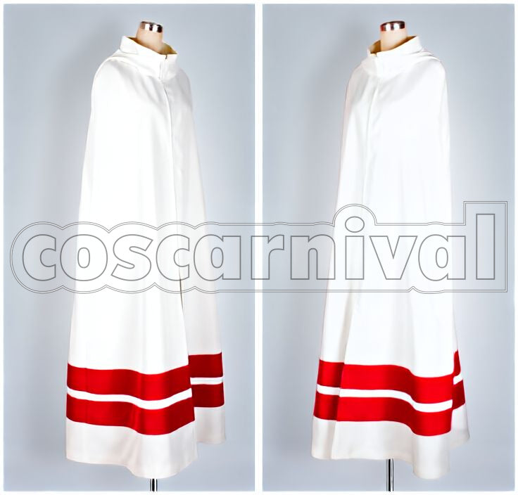 Cloak Cosplay cosplay costume from Naruto White, front view 3