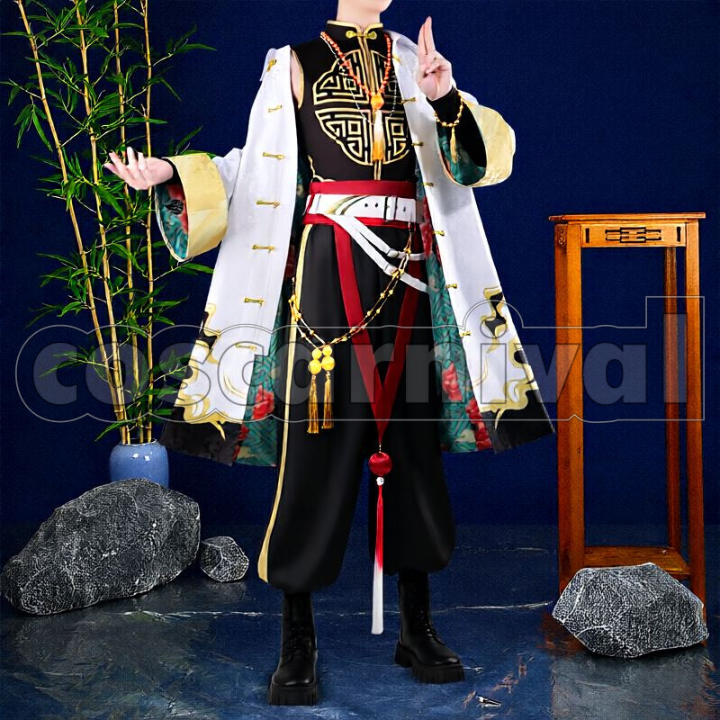 2nd Anniversary Kaisei Chinese-Style Outfit Cosplay cosplay costume from Nijisanji 3SKM, front view 1