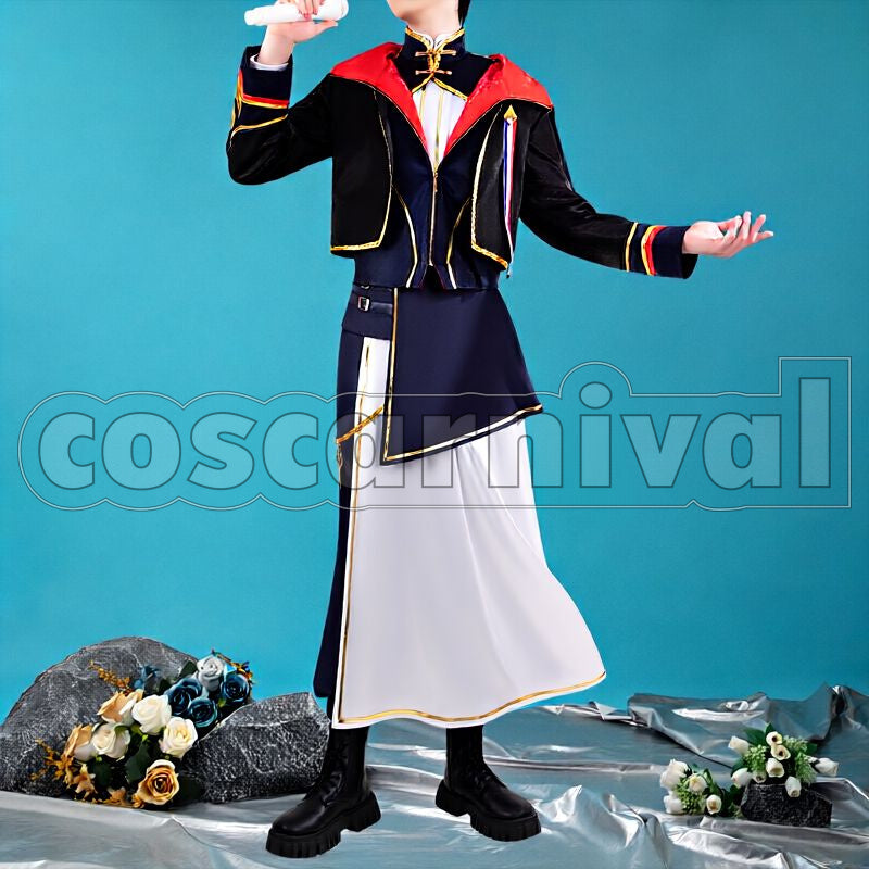 Anniversary LIVE CONCERTO Saegusa Akina Live Outfit Cosplay cosplay costume from Nijisanji 8th, front view 2