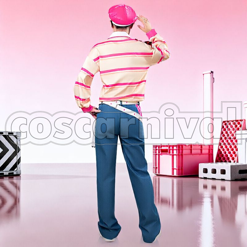 Wen Gyaurufu Merch Outfit Cosplay cosplay costume from NIJISANJI Akagi, back view