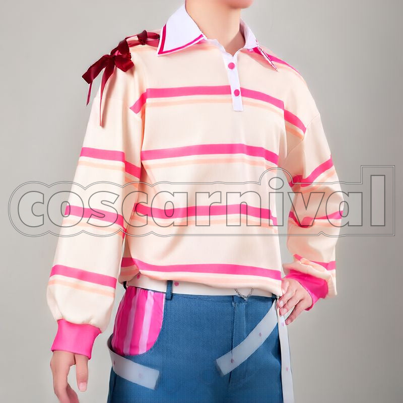 Wen Gyaurufu Merch Outfit Cosplay cosplay costume from NIJISANJI Akagi, front view 3