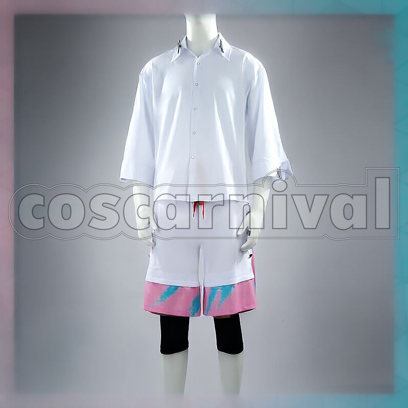 Wen Post-Transformation Cosplay cosplay costume from NIJISANJI Akagi, front view 4