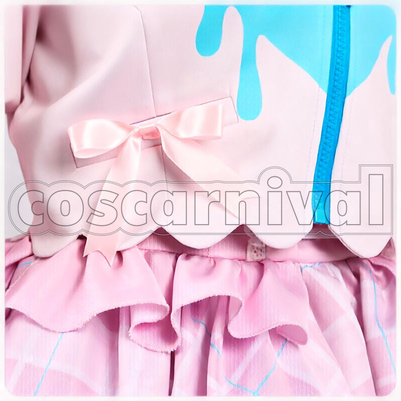 Kokoro New Outfit Cosplay cosplay costume from NIJISANJI Amamiya, detail 1 view 2