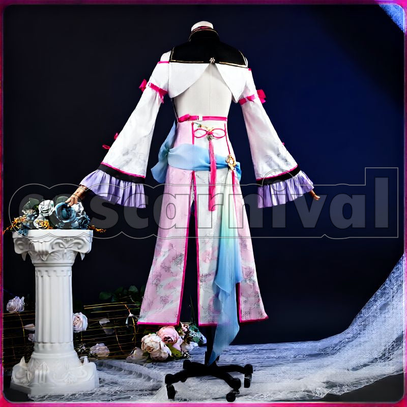Kozue Mone Perfumer Cosplay cosplay costume from Nijisanji AYAKAKI, back view