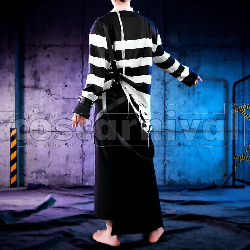 Prisoner No.400 Hoshirube Sho Cosplay cosplay costume from Nijisanji Cellmates, hoshirube sho 27327 back view