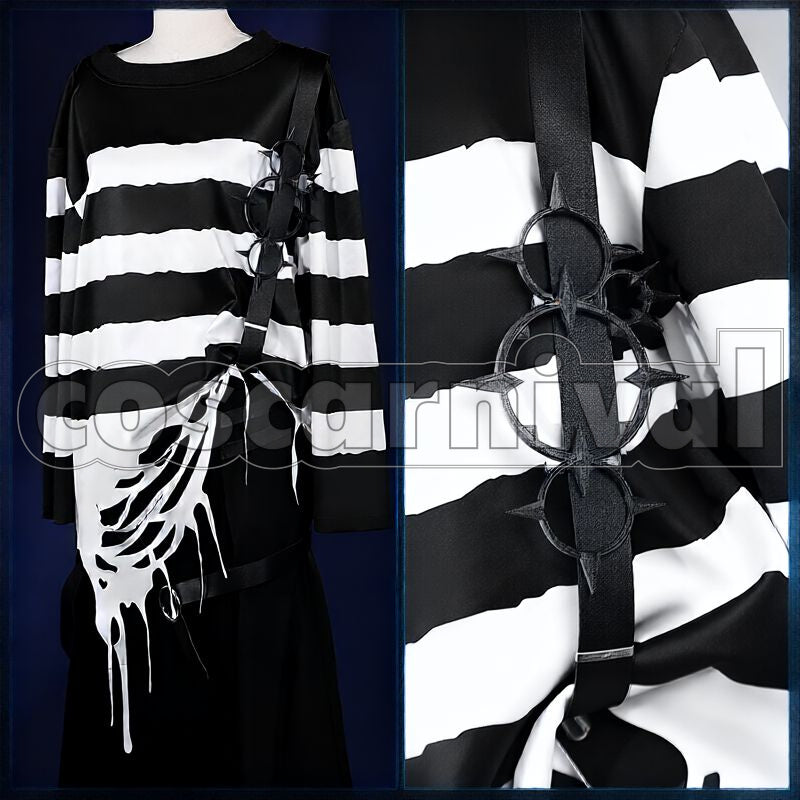 Prisoner No.400 Hoshirube Sho Cosplay cosplay costume from Nijisanji Cellmates, hoshirube sho 27328 detail view 1