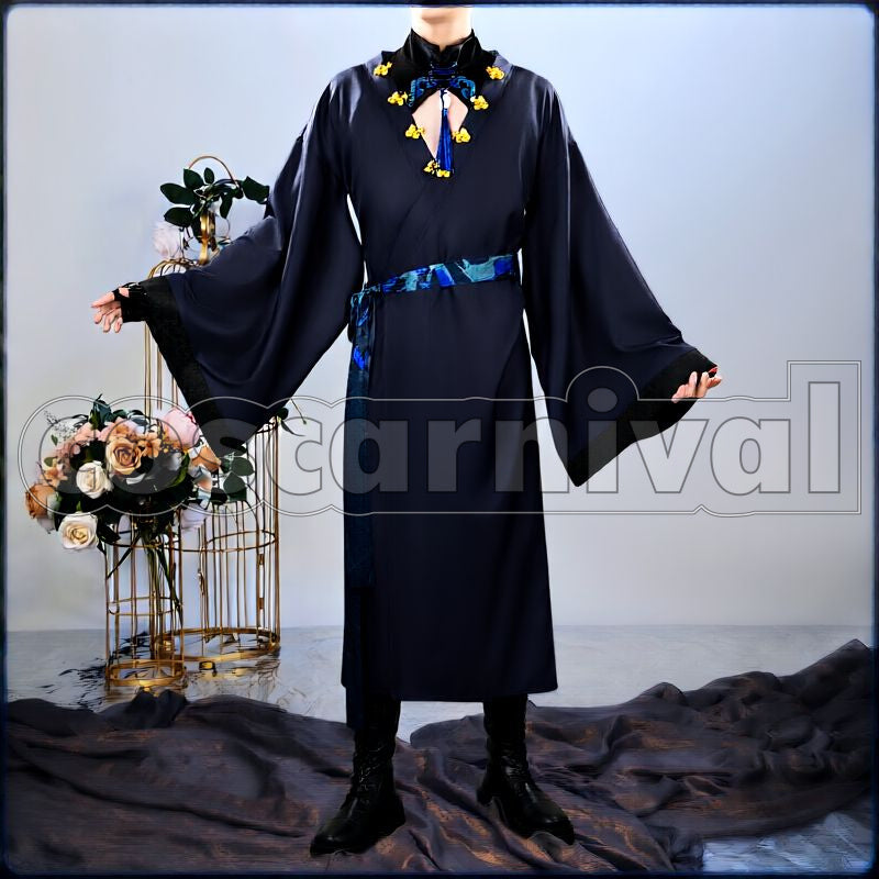 Emaki Milan Kestrel China-Style Cosplay cosplay costume from NIJISANJI Chuka, front view 3