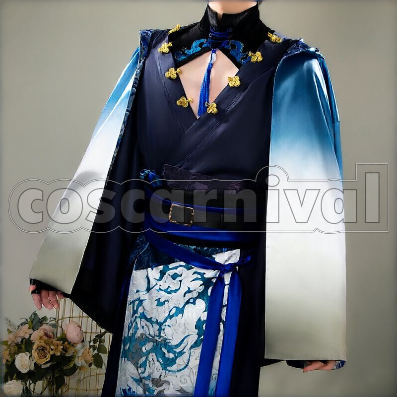 Emaki Milan Kestrel China-Style Cosplay cosplay costume from NIJISANJI Chuka, detail 2 view 1
