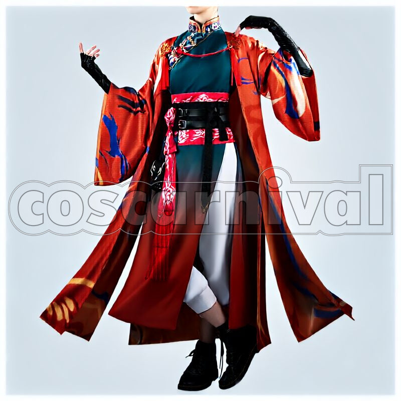 Emaki Seraph Dazzlegarden China-Style Cosplay cosplay costume from NIJISANJI Chuka, front view 1