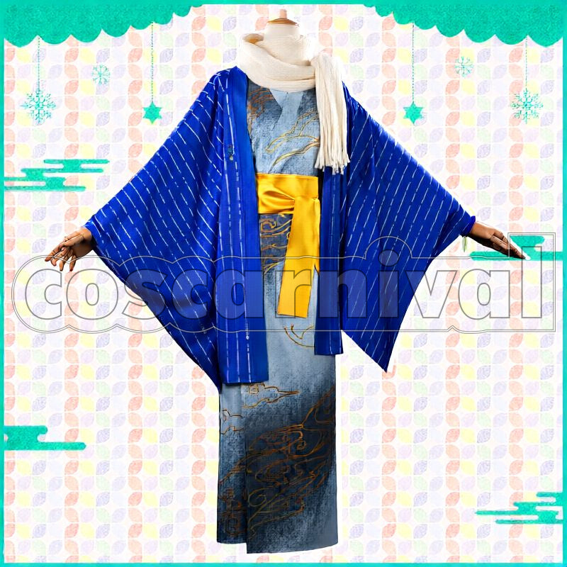 Murakumo Kagetsu Yukata Cosplay cosplay costume from NIJISANJI Dytica, front view 2