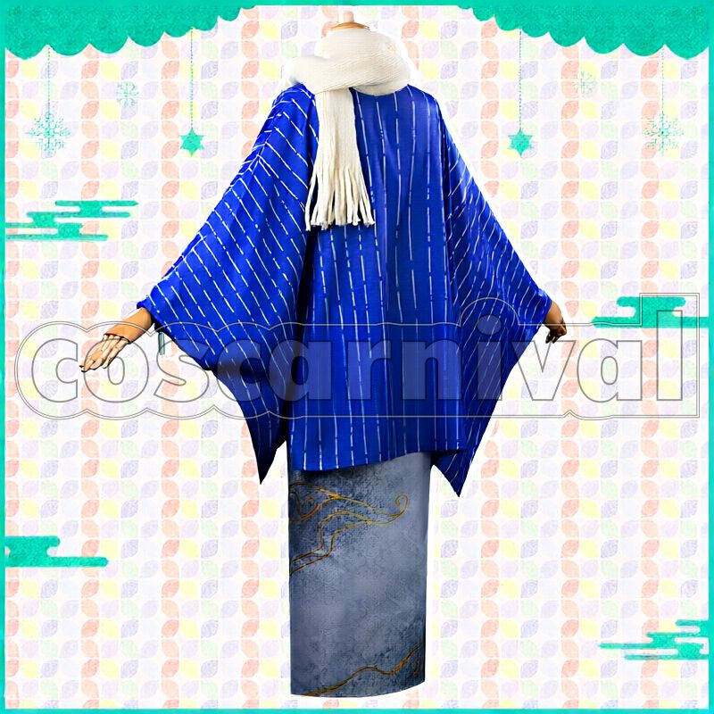 Murakumo Kagetsu Yukata Cosplay cosplay costume from NIJISANJI Dytica, back view 1