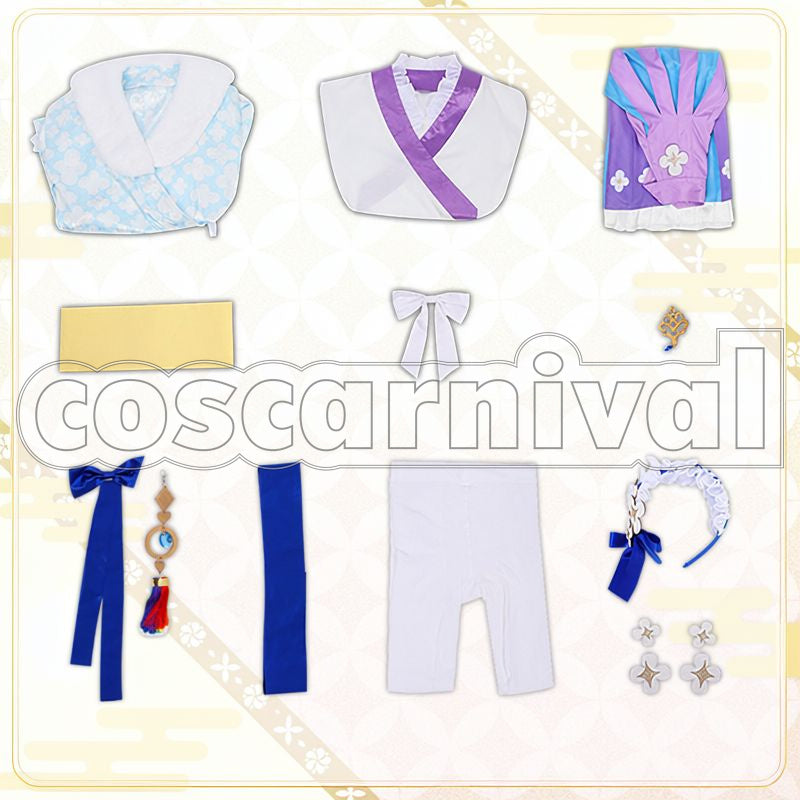 Enna Alouette New Year Outfit Cosplay cosplay costume from NIJISANJI EN, set view
