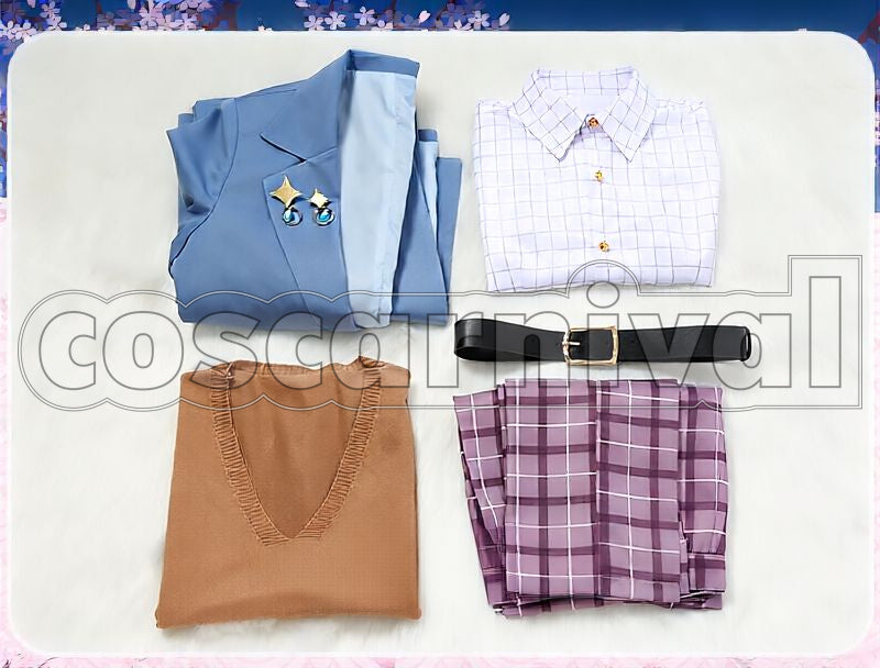 Ike Eveland Sakura Bloom Cosplay cosplay costume from NIJISANJI EN, set view
