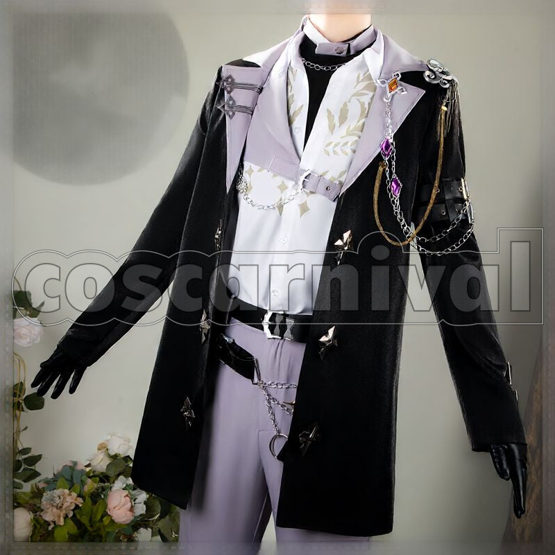 Kaelix Debonair Cosplay cosplay costume from NIJISANJI EN, front view 6
