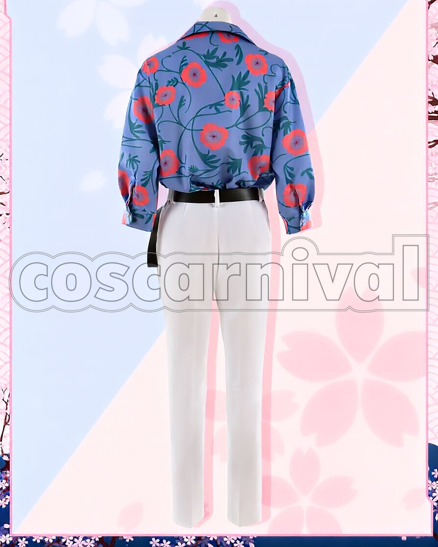 Luca Kaneshiro Sakura Bloom Cosplay cosplay costume from NIJISANJI EN, back view 1