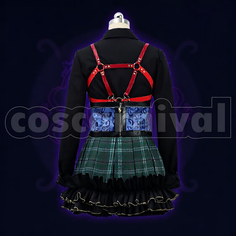 Meloco Kyoran Cosplay cosplay costume from NIJISANJI EN, back view 2