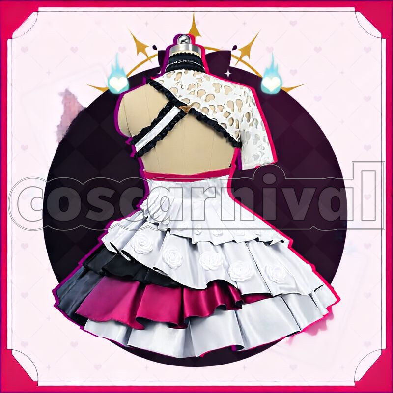 Reimu Endou New Outfit Cosplay cosplay costume from NIJISANJI EN, back view