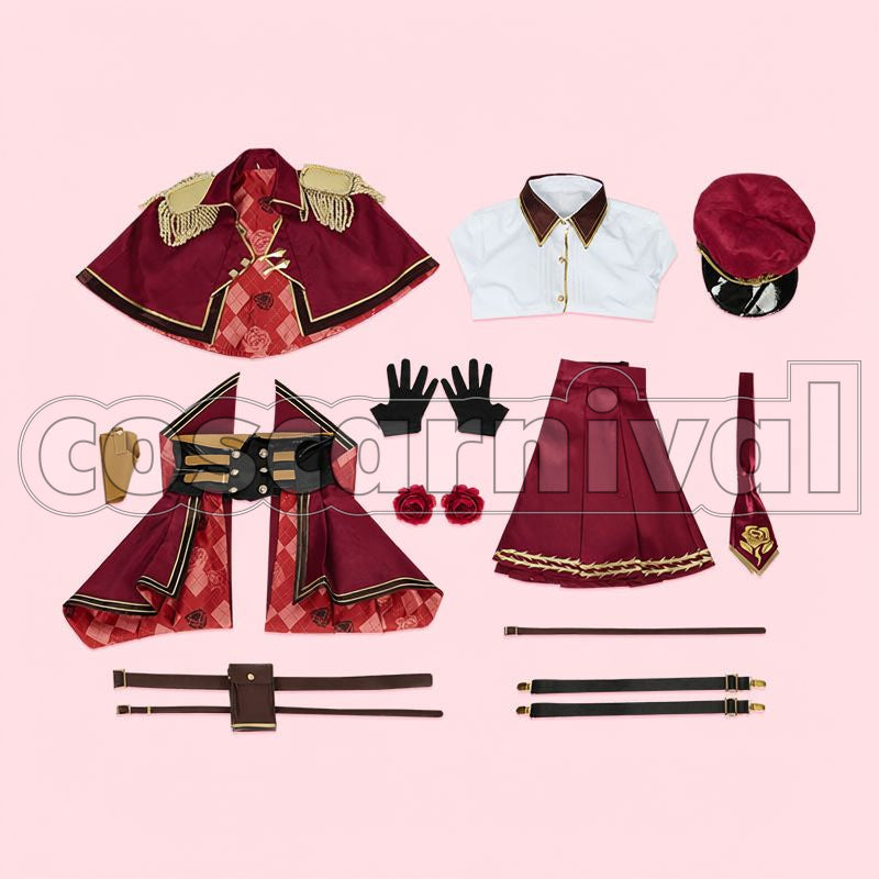 Rosemi Lovelock New Outfit Cosplay cosplay costume from NIJISANJI EN, set view